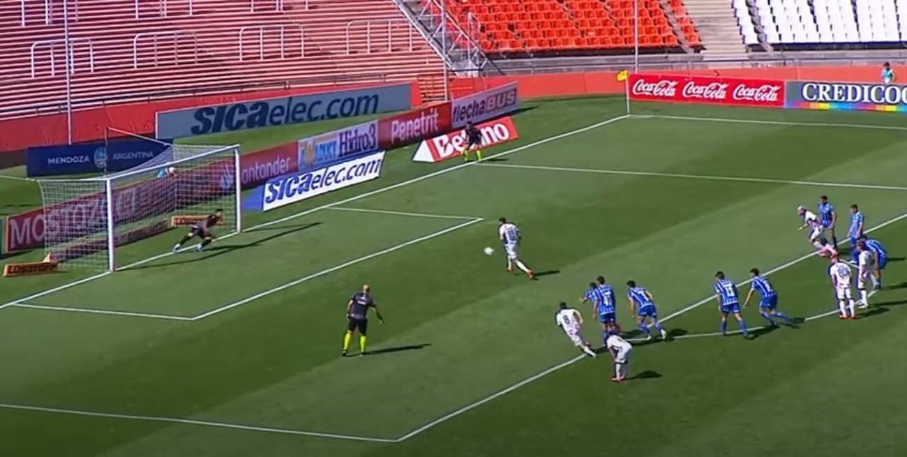 Video: Fydriszewski la picó en el penal, se lo atajaron y no le dio el triunfo a San Lorenzo