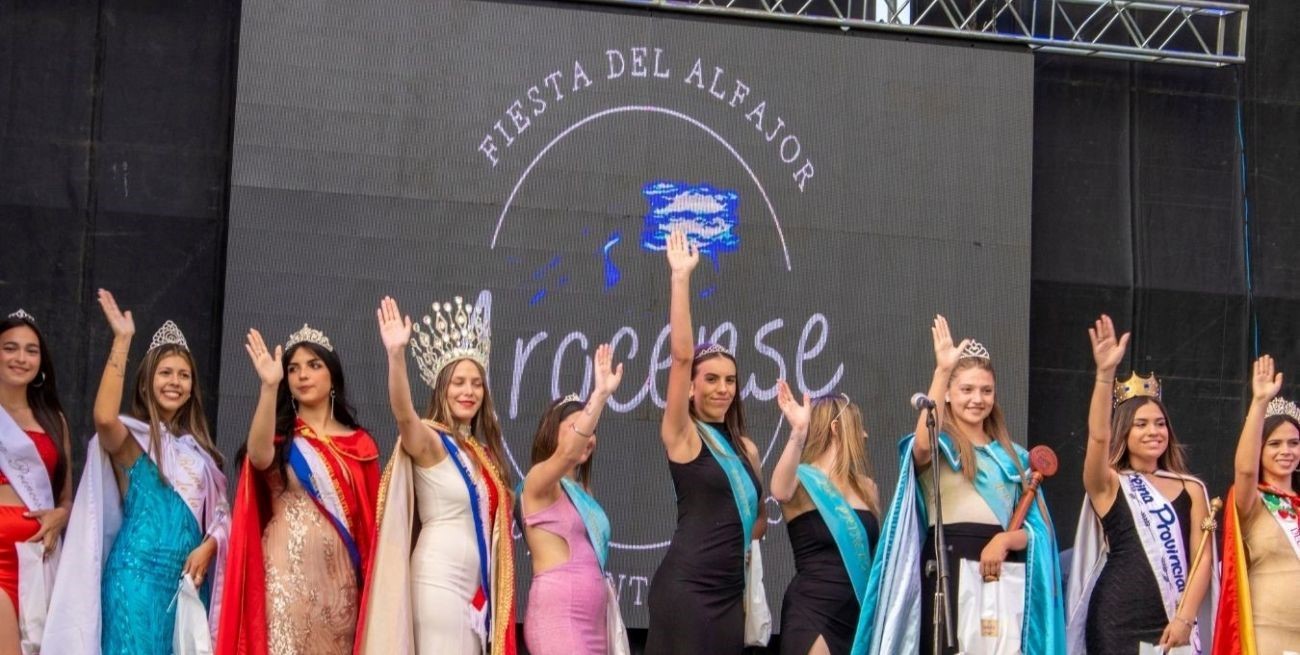 Con gran éxito y una multitud pasó la Fiesta del Alfajor Arocense 100% Santafesino