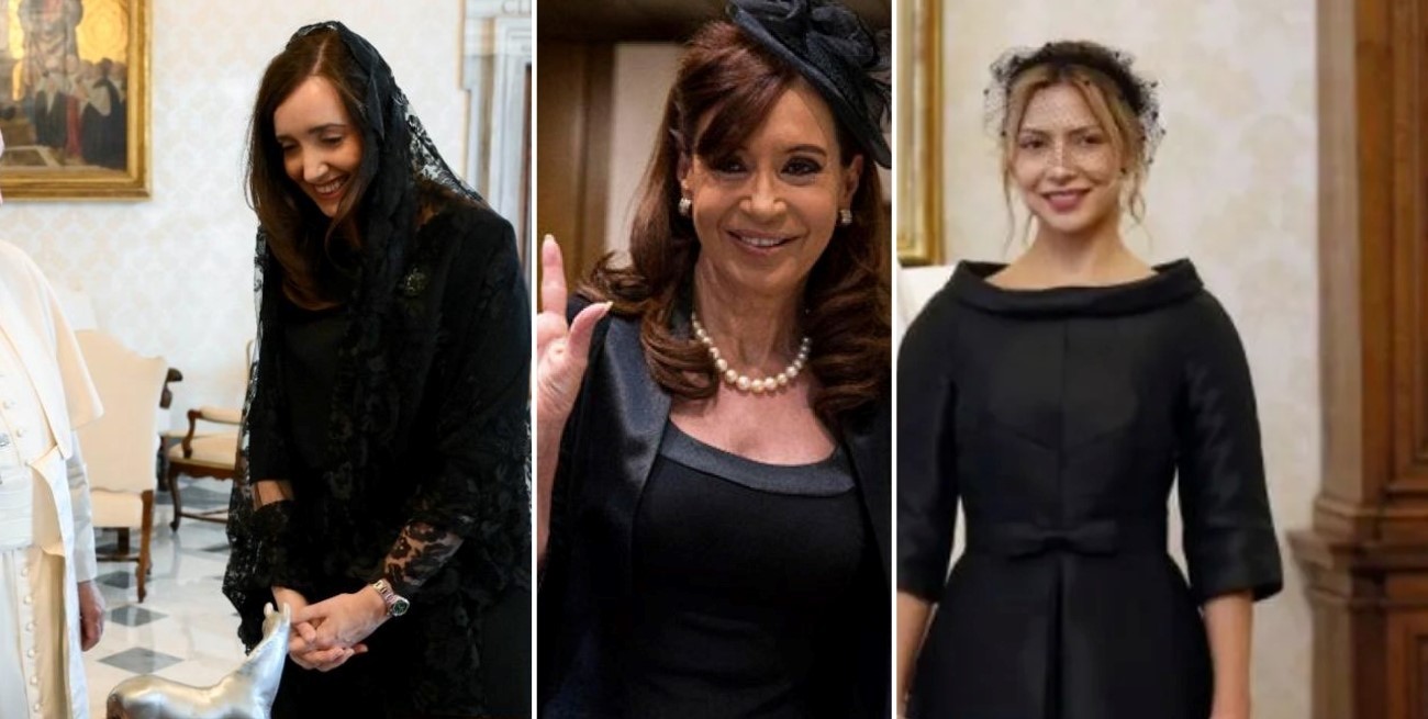 Por qué las mujeres deben vestir de negro en sus encuentros con el papa