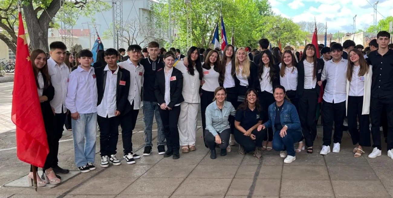 Estudiantes de San Jerónimo del Sauce formaron parte del proyecto ONU