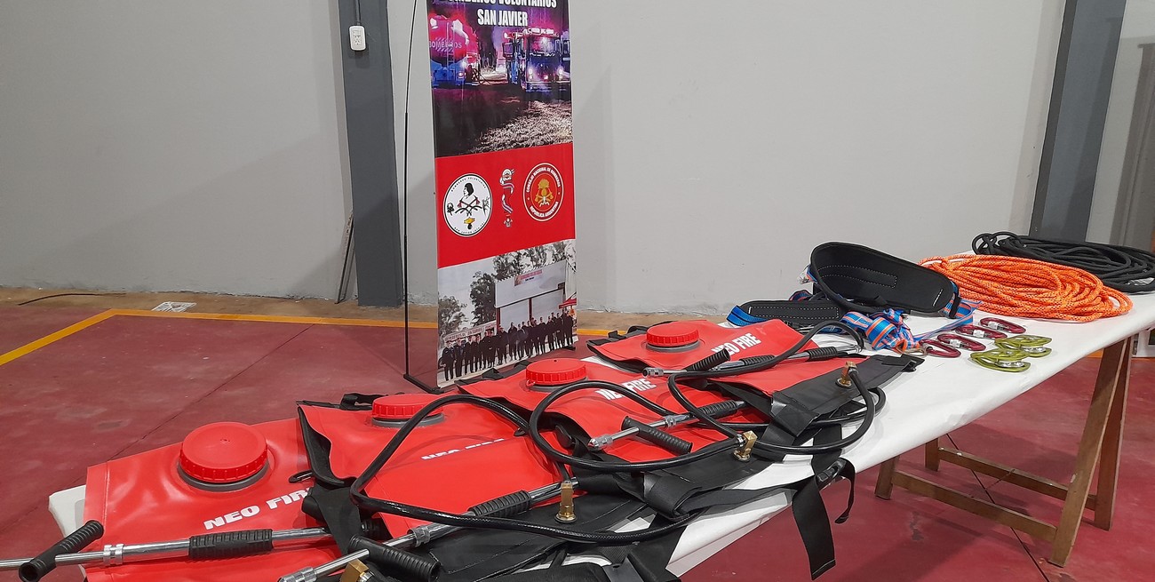 Los Bomberos Voluntarios de San Javier recaudan más de $ 9.6 millones en beneficios