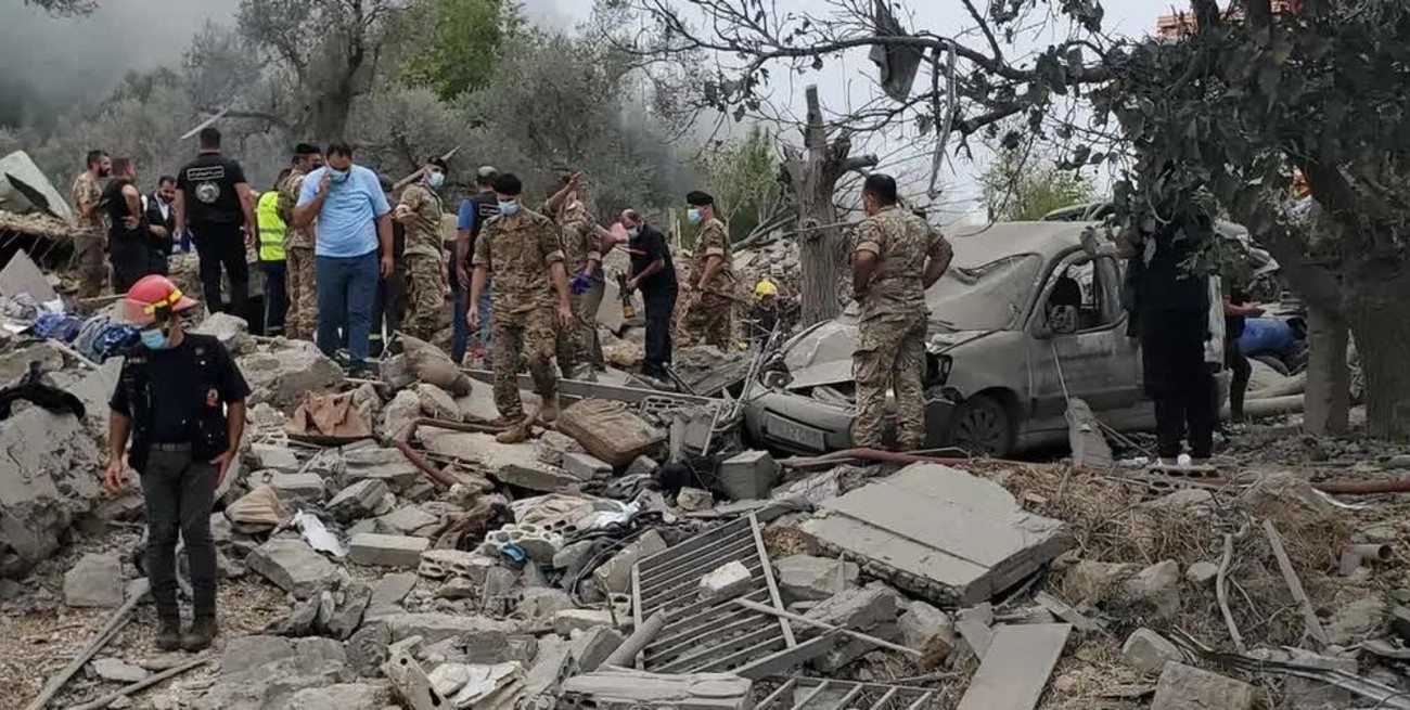 Confirman en 41 la cifra de muertos en los bombardeos israelíes del lunes sobre Líbano