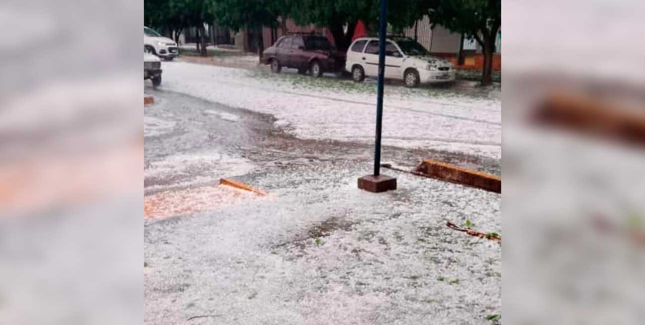 Imágenes impactantes: un feroz granizo golpeó a Mendoza