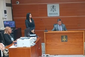 El tribunal unipersonal está compuesto por el juez Sergio Olivera.