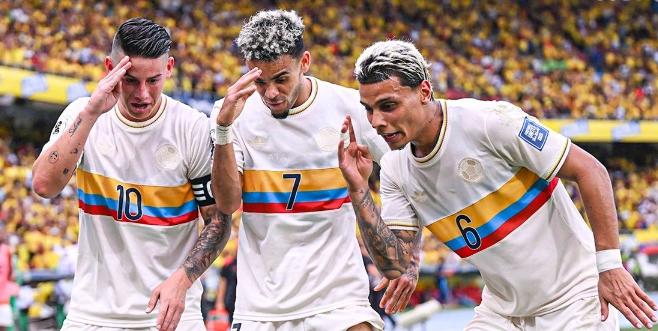 Colombia humilló a Chile y lo goleó 4 a 0

