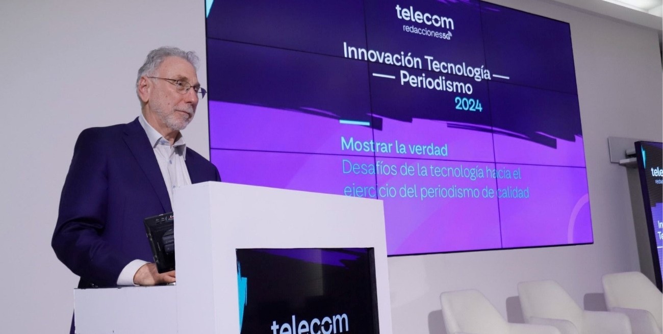 Telecom presentó a Martin Baron en la Argentina en una jornada sobre periodismo y nuevas tecnologías