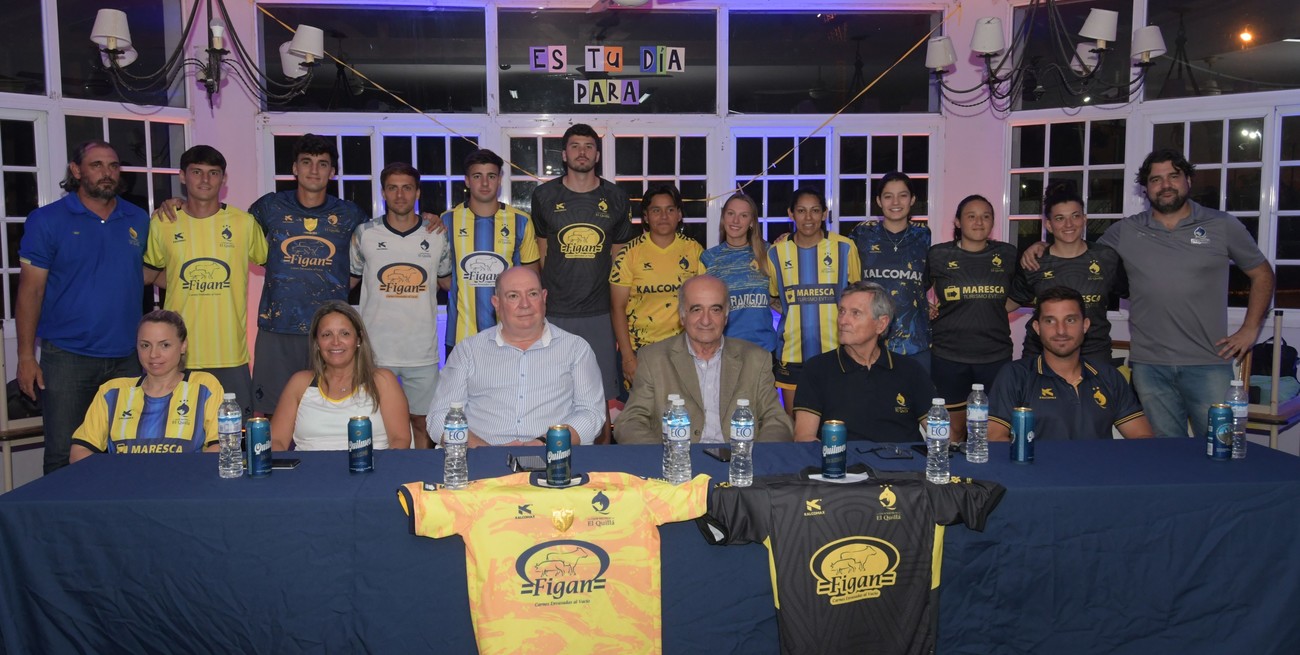 El Quillá presentó su nueva indumentaria para el fútbol

