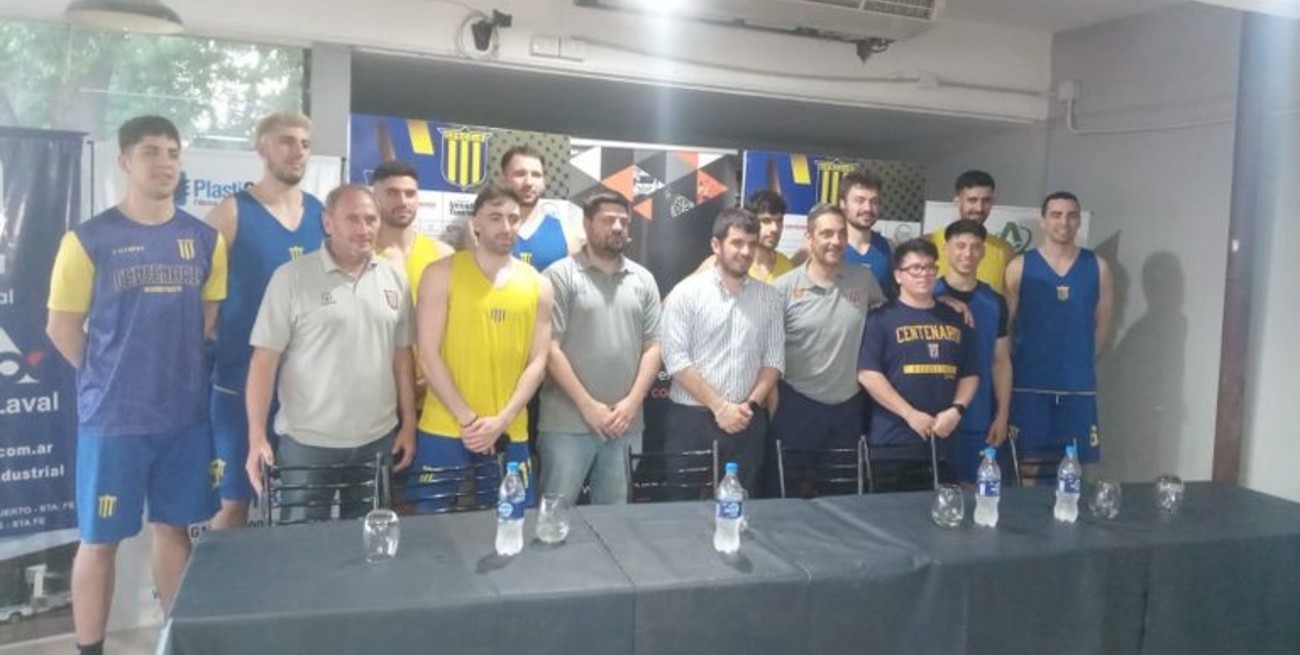 Centenario presentó oficialmente su plantel para la Liga Argentina