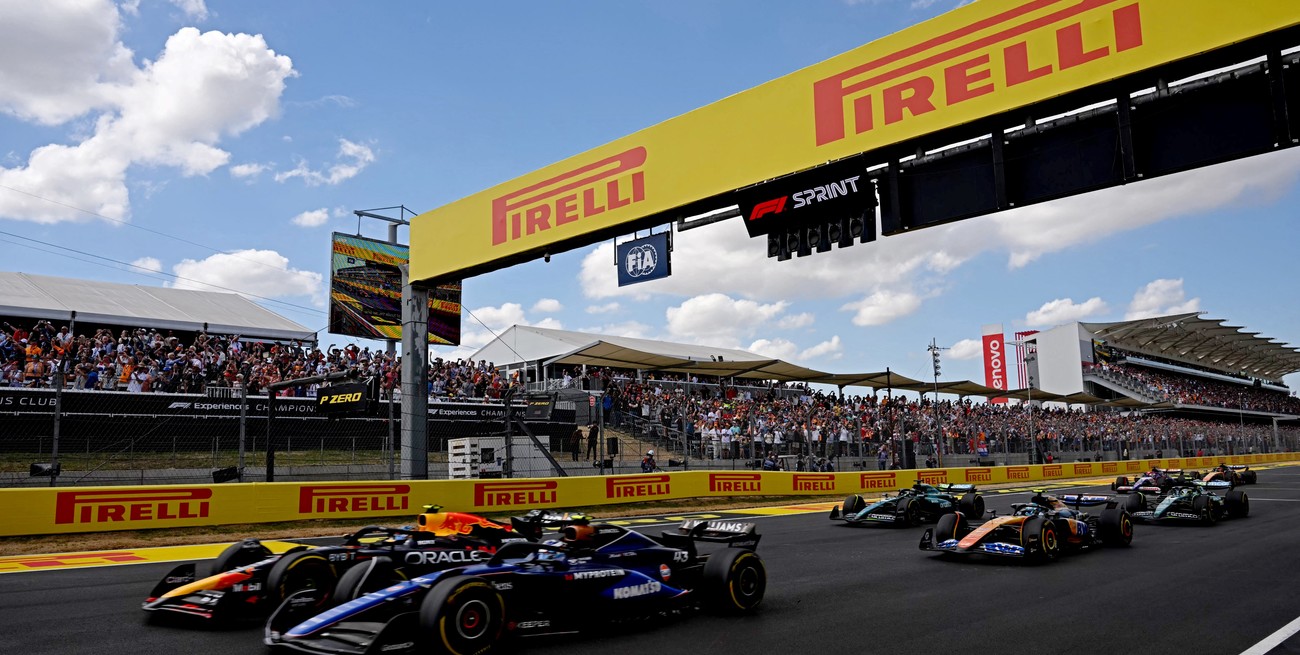 Colapinto finalizó 12° en su debut en una carrera Sprint en la F1