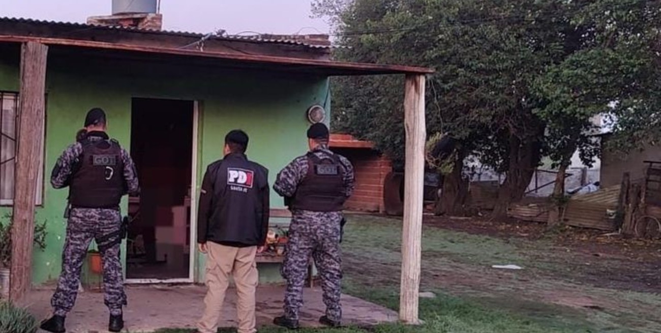 Seis allanamientos en la región: un detenido y secuestro de marihuana, municiones y dinero