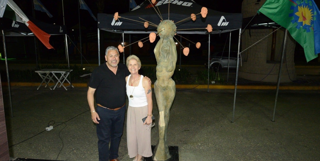 San Jerónimo del Sauce prepara su 5° Bienal Internacional de Esculturas