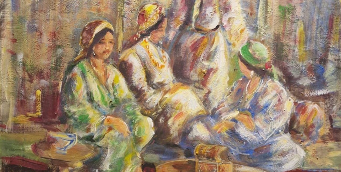 El dibujo invisible de la henna