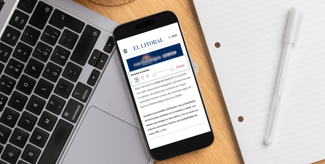 Escuchá las noticias de El Litoral estés donde estés con el nuevo servicio del medio líder de la región