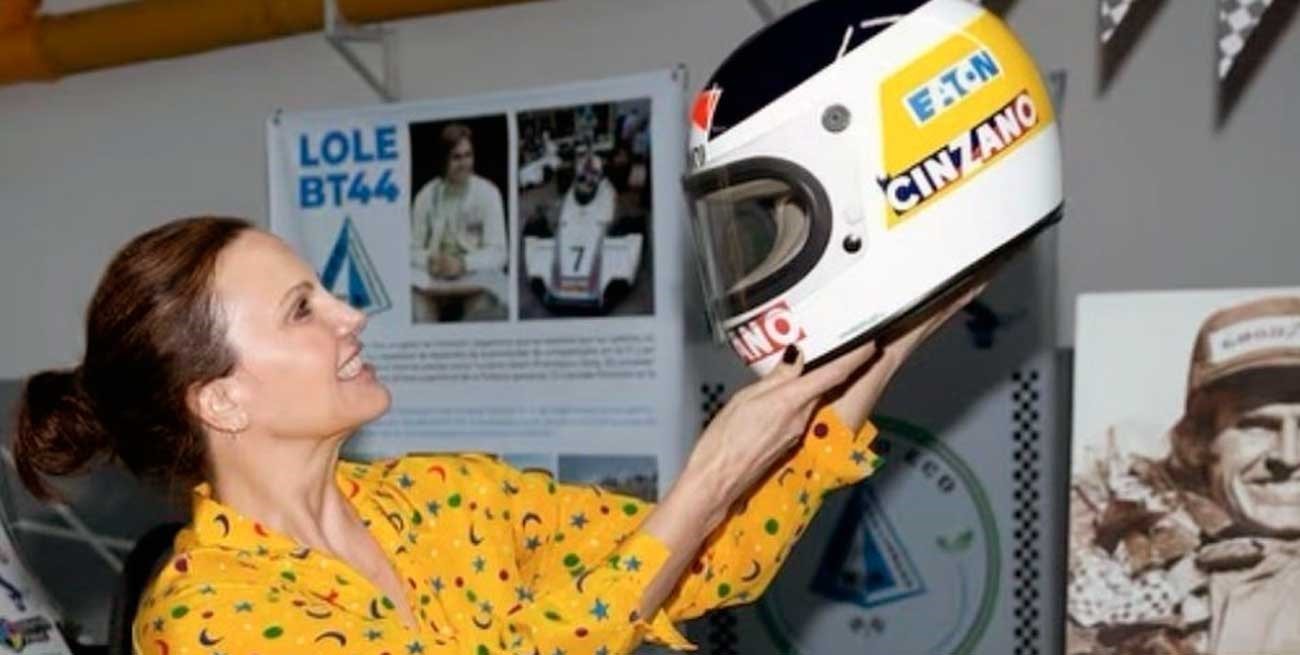 La emoción de Cora Reutemann por el homenaje de Colapinto al "Lole"