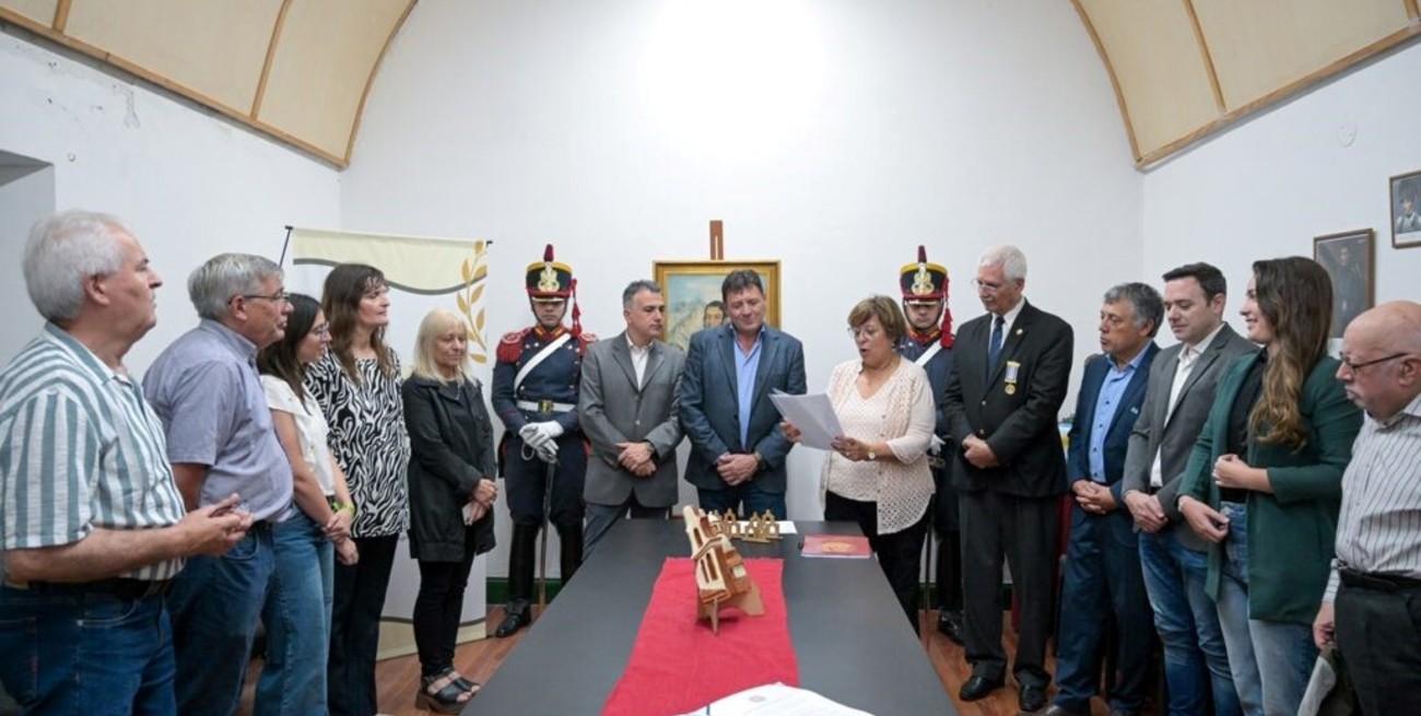 Nuevo reconocimiento a la Asociación Sanmartiniana en San Lorenzo