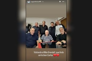 El posteo de Ruggeri en Instagram.