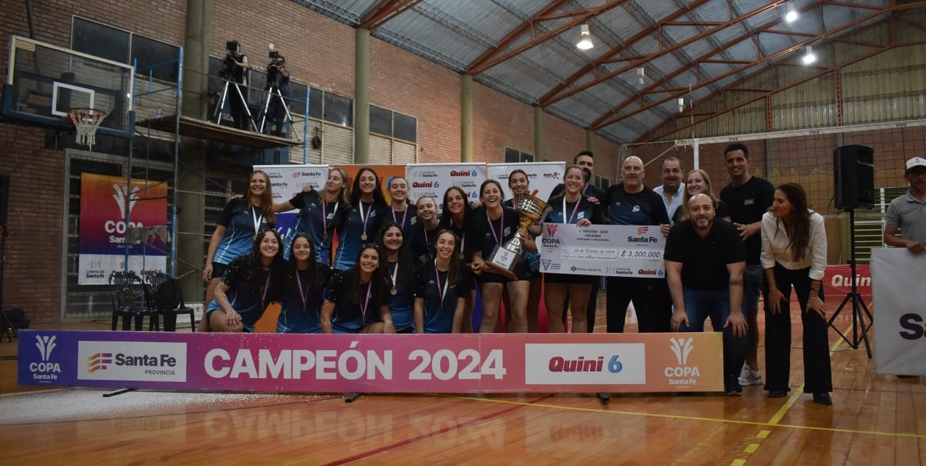 Banco Provincial y Regatas de Rosario los nuevos campeones de la Copa Santa Fe de vóleibol