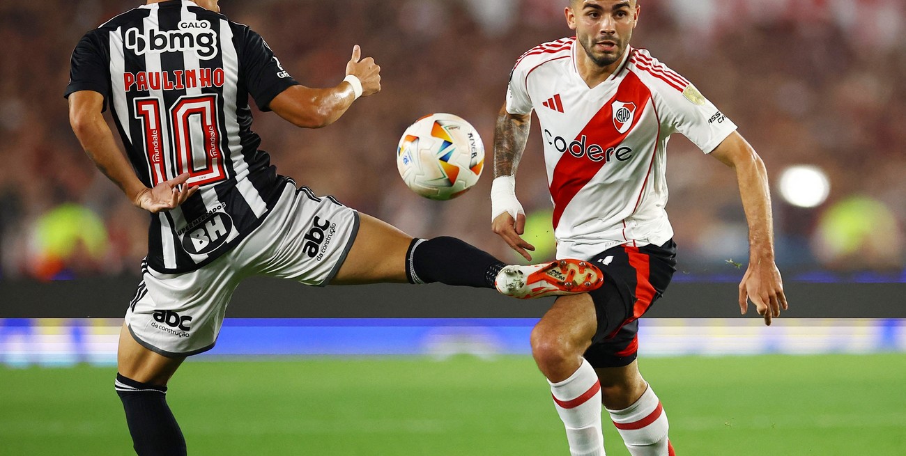 River empató con Atlético Mineiro y quedó fuera de la Copa Libertadores