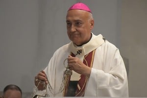Monseñor Sergio Fenoy. Foto: Manuel Fabatía.