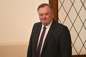 El senador por San Cristóbal , Felipe Michlig, presidente del Comité Provincial de la UCR. Créditos: Flavio Raina