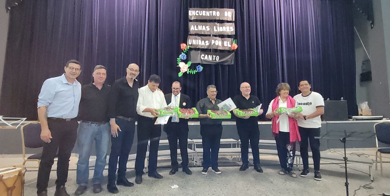 Dos encuentros corales convocaron voces regionales en el departamento San Jerónimo
