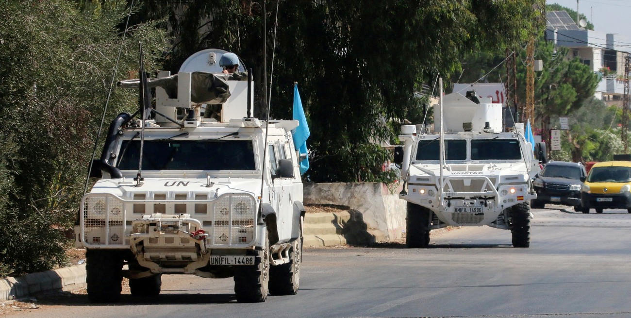Argentina retira al personal militar desplegado con la ONU en el Líbano