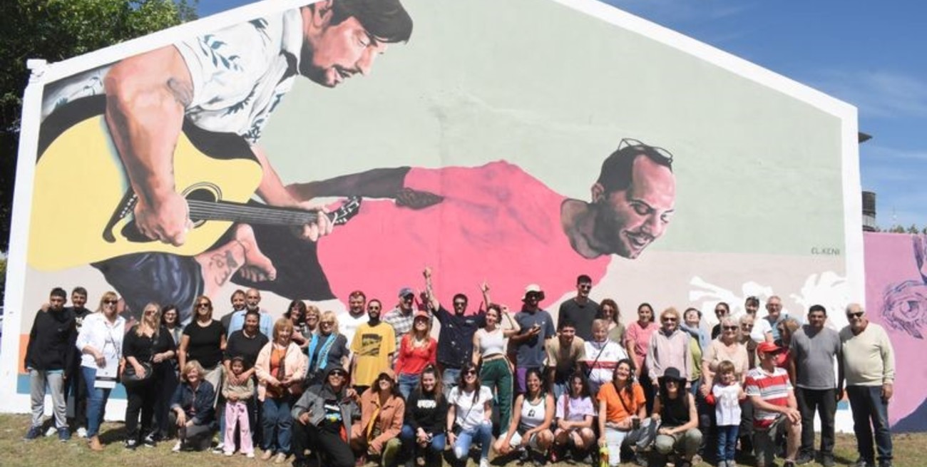 Elortondo tuvo su 2º Encuentro Nacional de Muralismo

