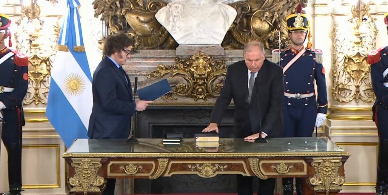 Con juramento sobre la Torá, Gerardo Werthein asumió como nuevo Canciller de la Argentina