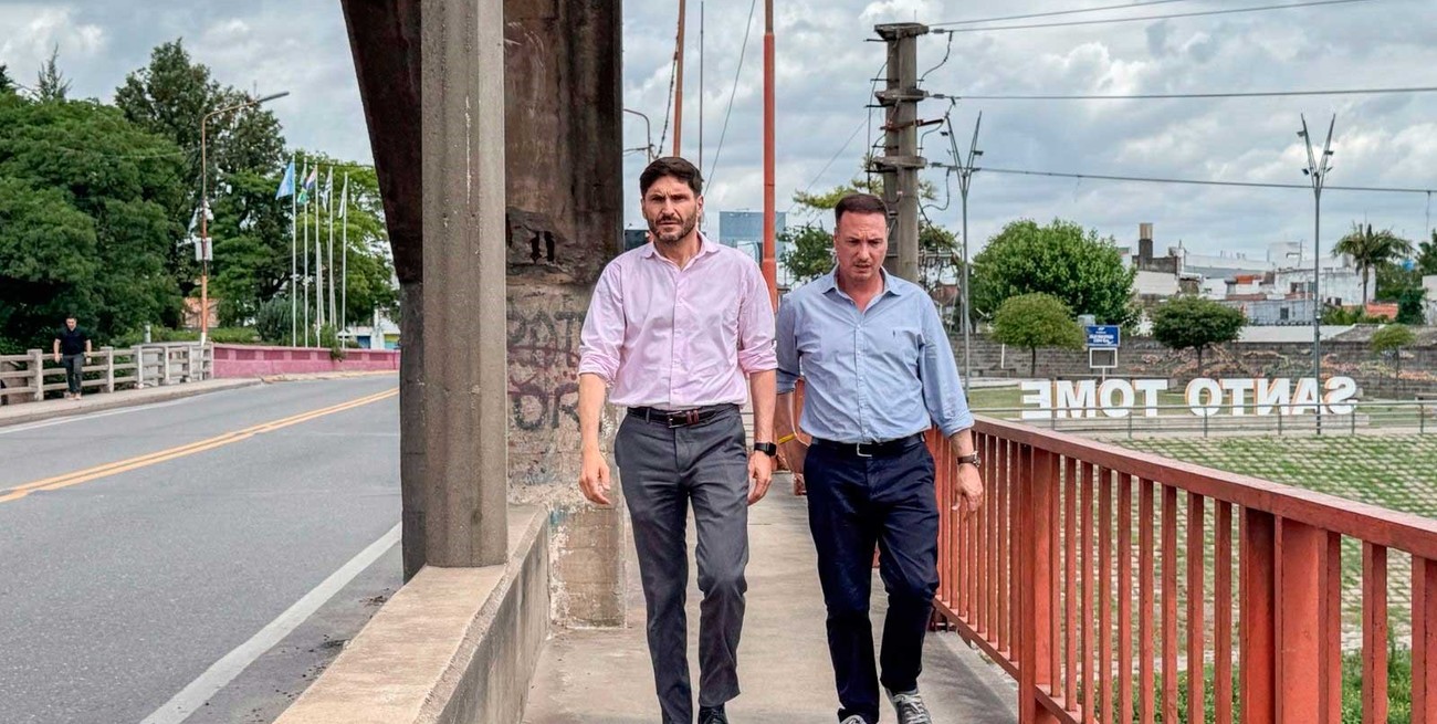 Pullaro anunció que el 20 de diciembre se licita el nuevo puente  Santa Fe - Santo Tomé 