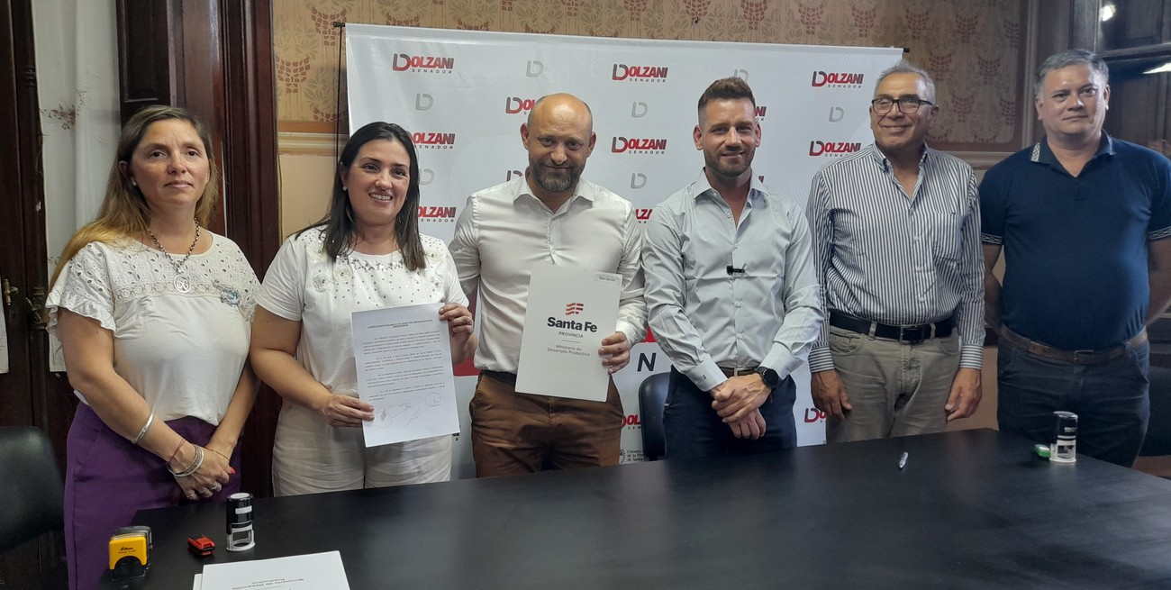 Puccini en San Javier: firma de convenios y presentación de programas para el desarrollo productivo