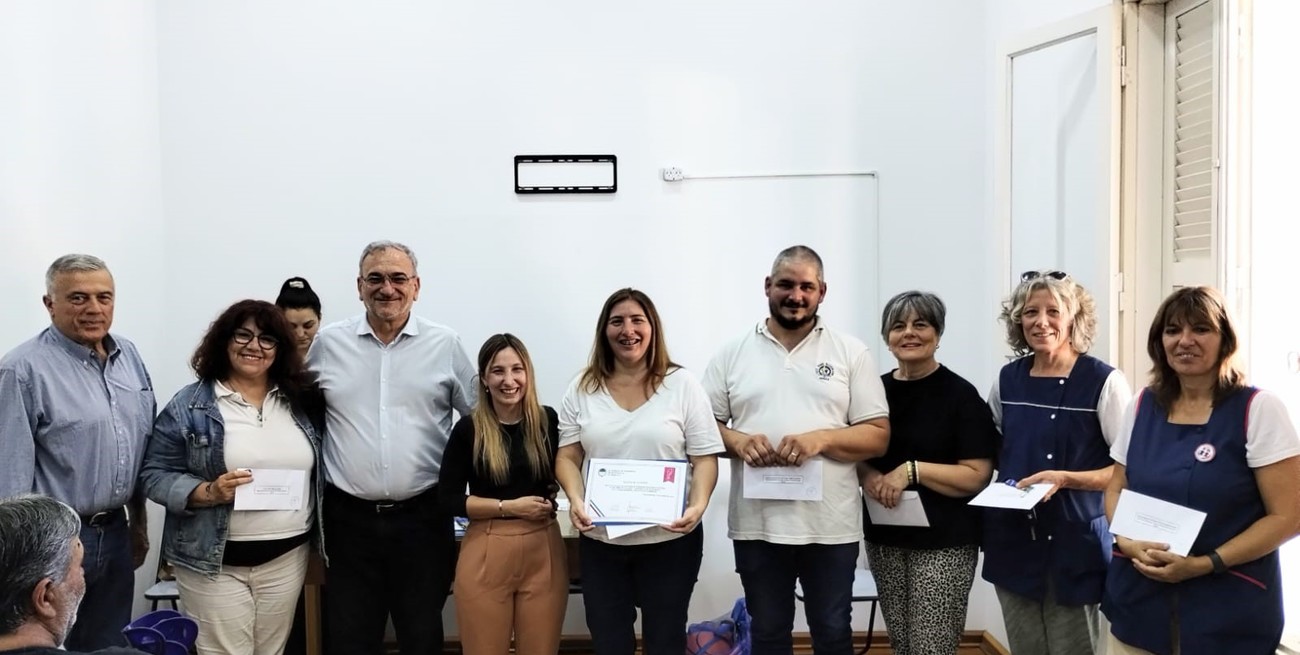 Calvo visitó la Escuela Técnica N°460 Guillermo Lehmann de Rafaela