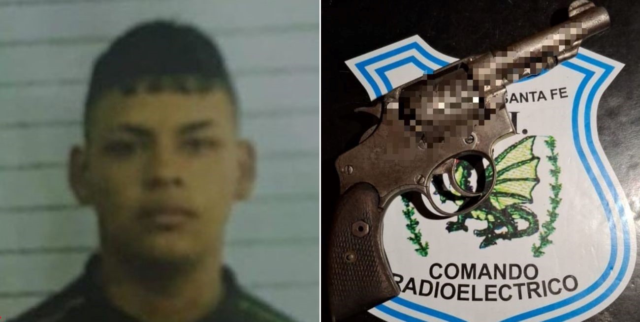 Recapturaron a un evadido que tenía un revólver de grueso calibre