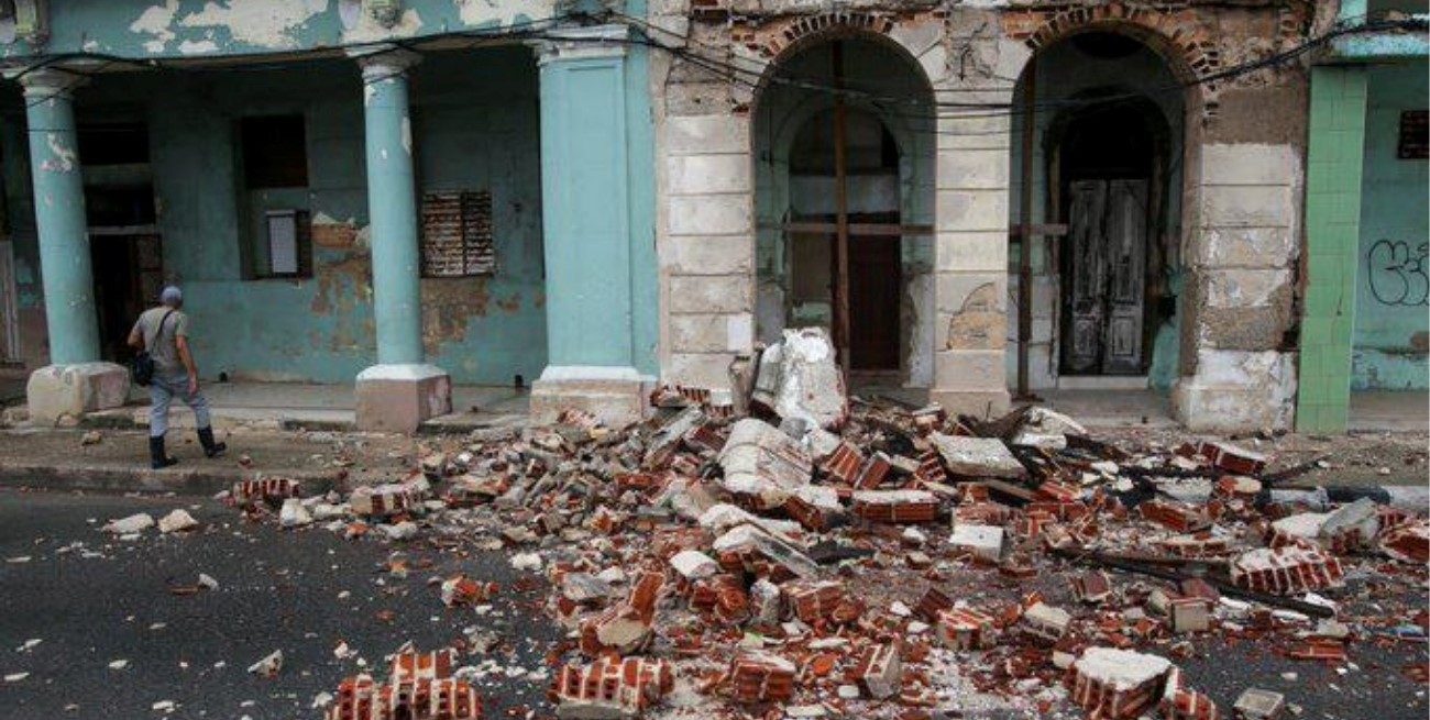 Un terremoto sacudió a Cuba: hubo cortes masivos de luz y protestas en las calles