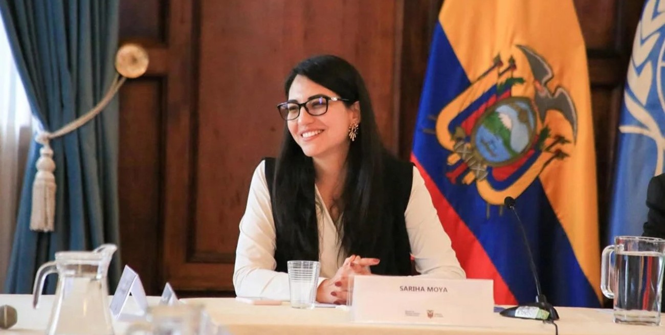 El presidente de Ecuador designó a una nueva vicepresidenta