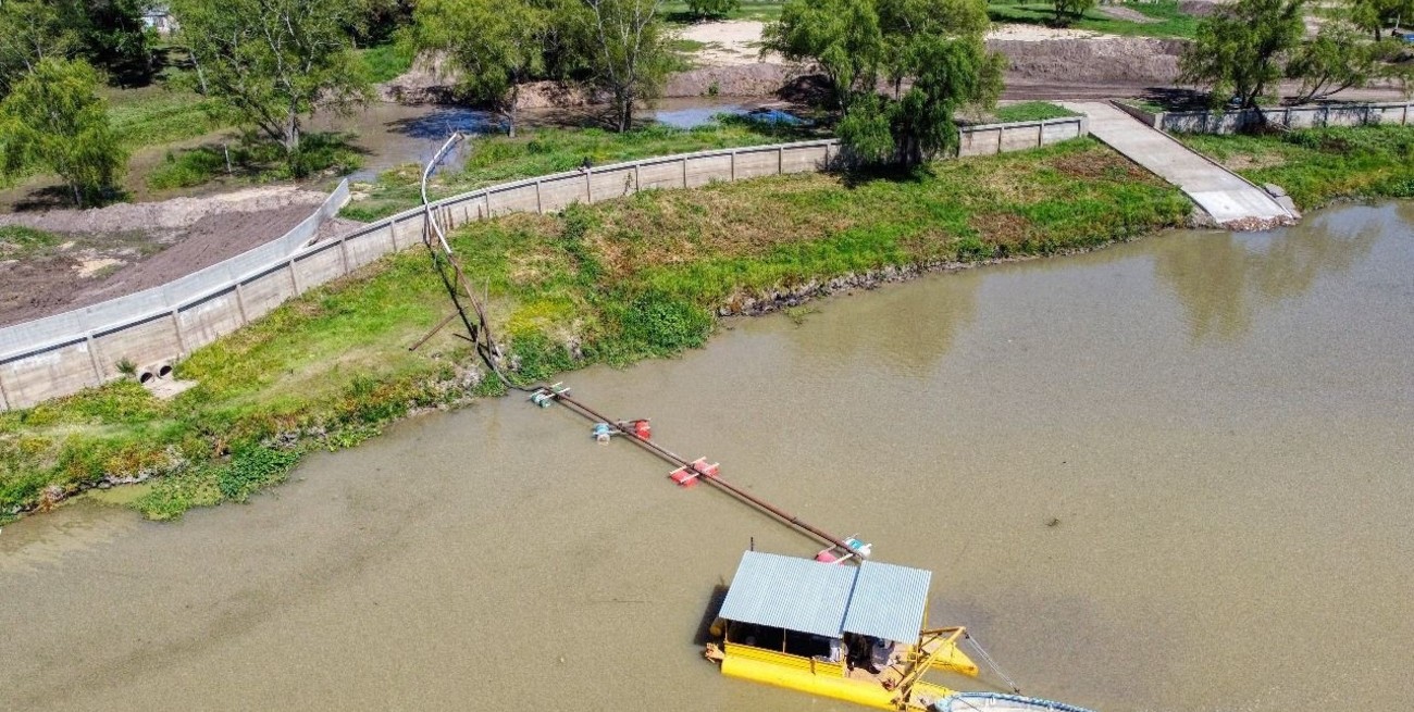 Romang avanza con la construcción del Paseo Costanero en el Camping Municipal Brisol