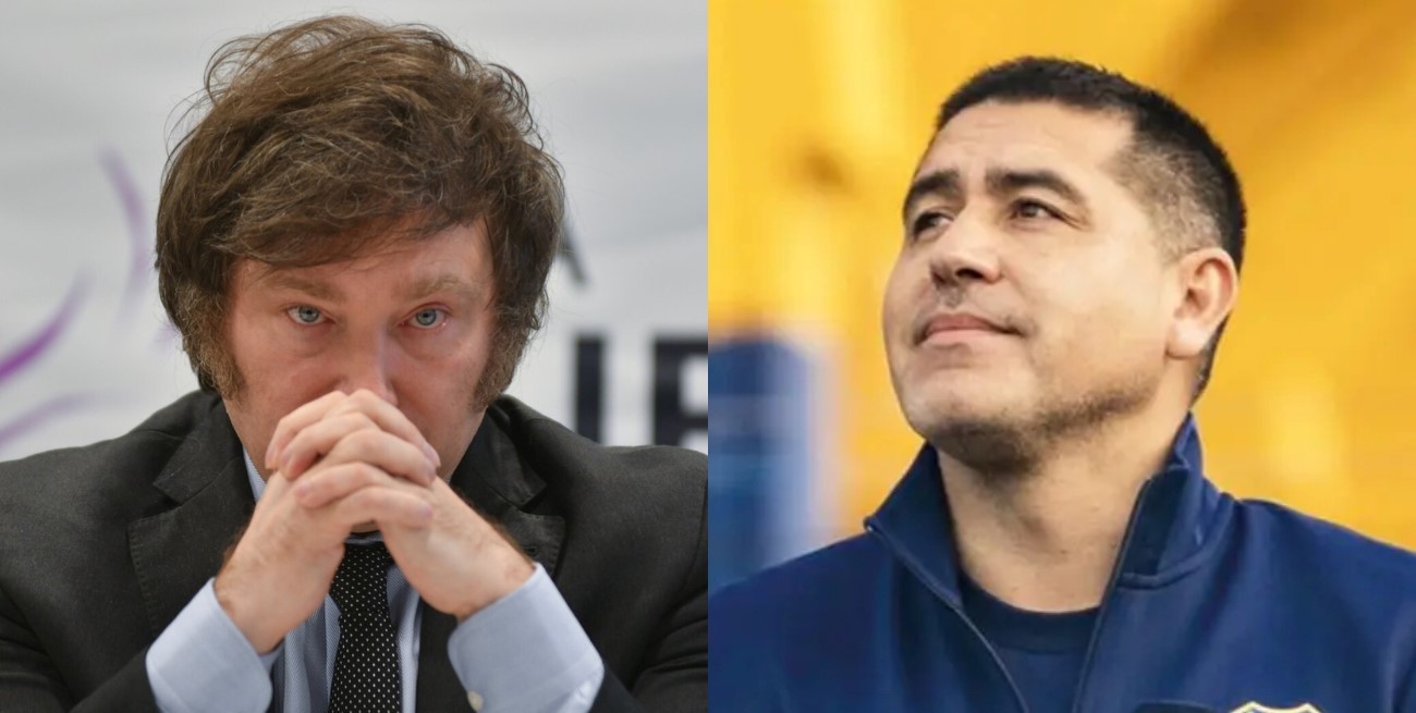 Javier Milei: "La gestión de Riquelme en Boca es un desastre"