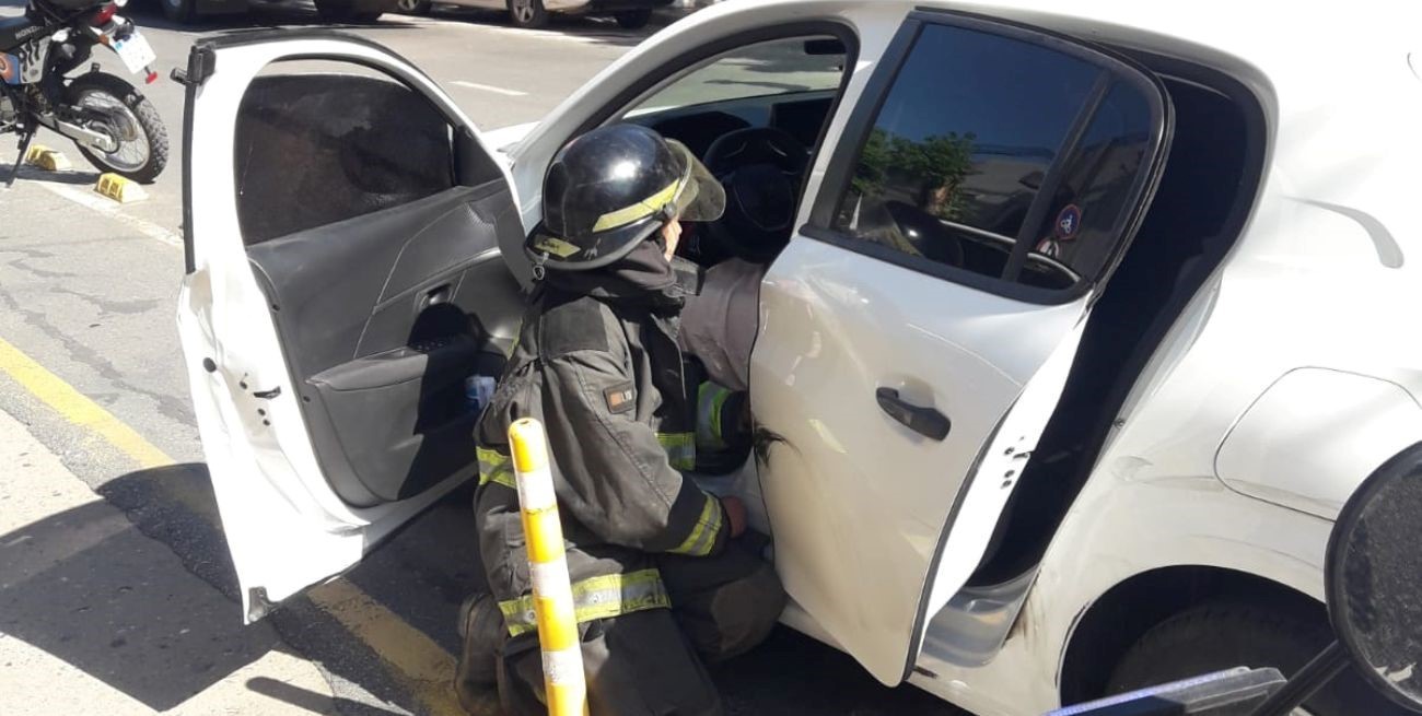 Choque en barrio Candioti