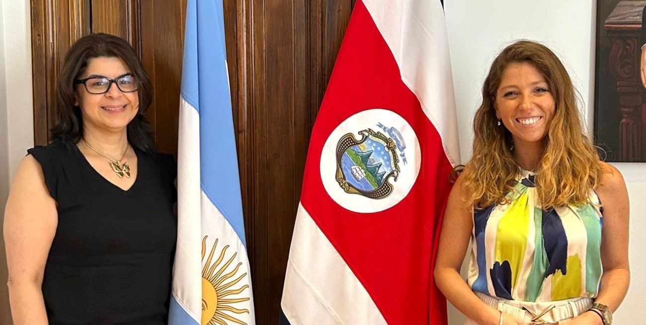 Galnares se reunió con los embajadores de Irlanda y Costa Rica