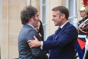 Milei y Macron vuelven a encontrarse este sábado y mantendrán otra reunión el domingo. 