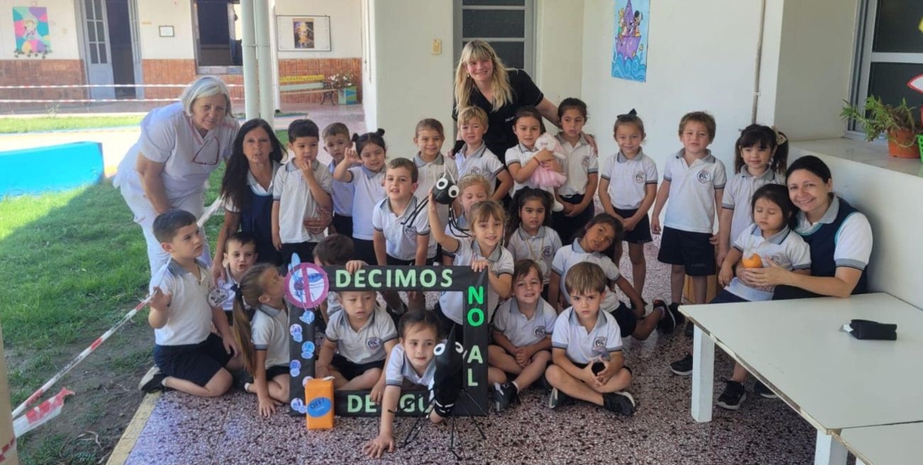 Objetivo Dengue: 11 charlas preventivas en escuelas de Pilar