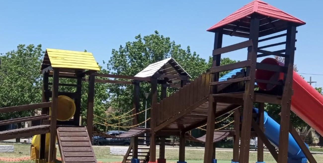 Renuevan espacios públicos de Sunchales