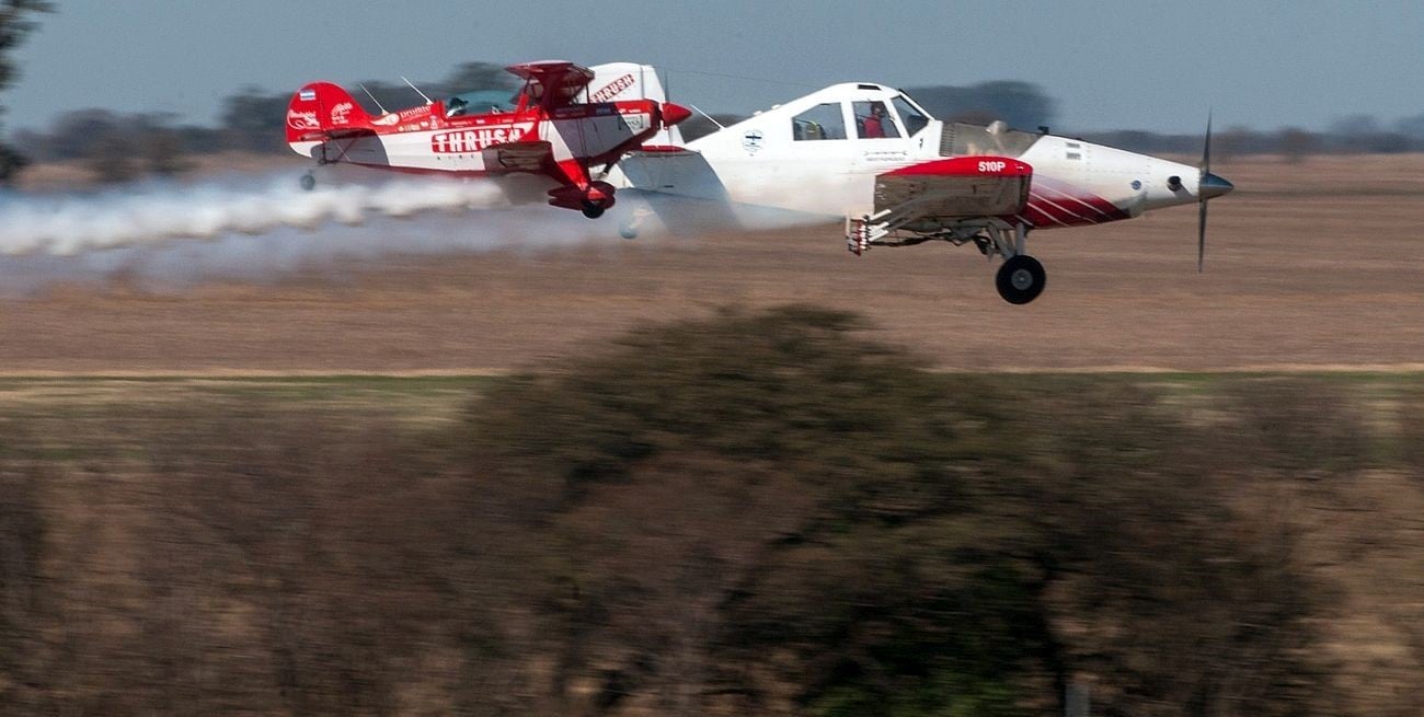 Los aviones pulverizadores tendrán su congreso en la Rural de Palermo