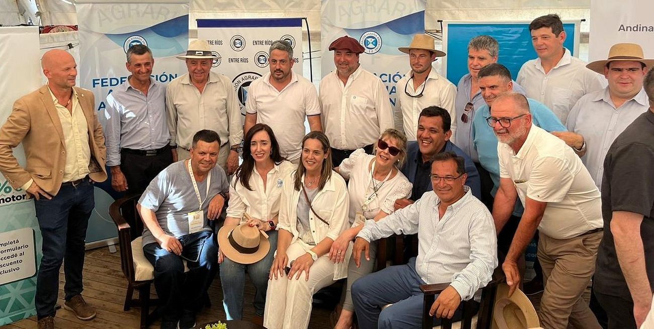 La XVII Fiesta Nacional del Arroz fue el punto de encuentro entre Federación Agraria y Victoria Villarruel