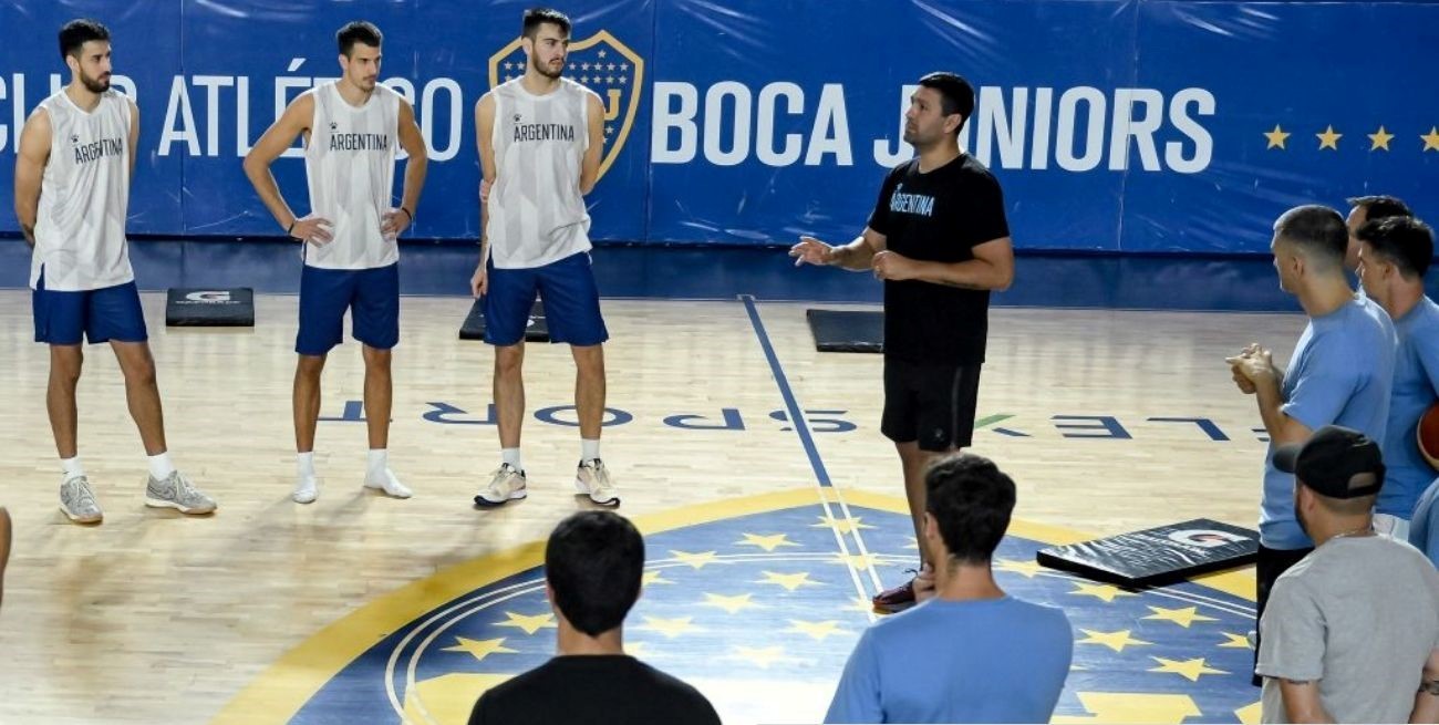 Argentina comienza su preparación para enfrentar a Venezuela y Colombia en la AmeriCup
