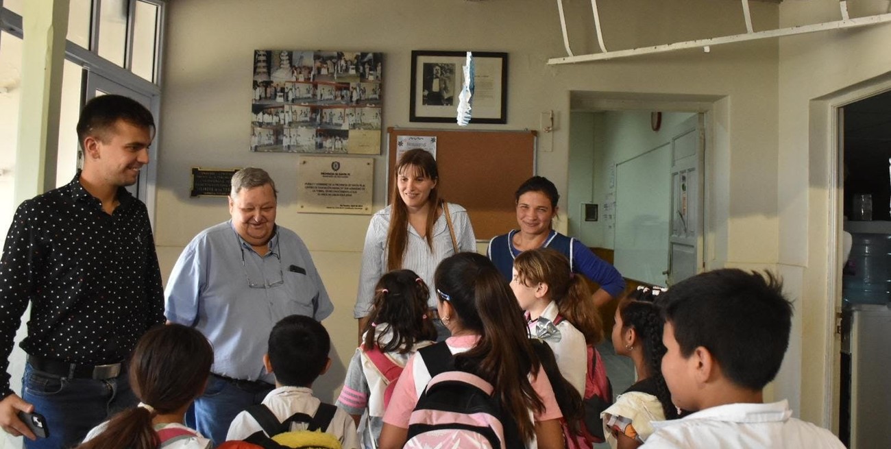 Pirola volvió a sumar al desarrollo de instituciones en Santa Clara, Sa Pereira y Pilar