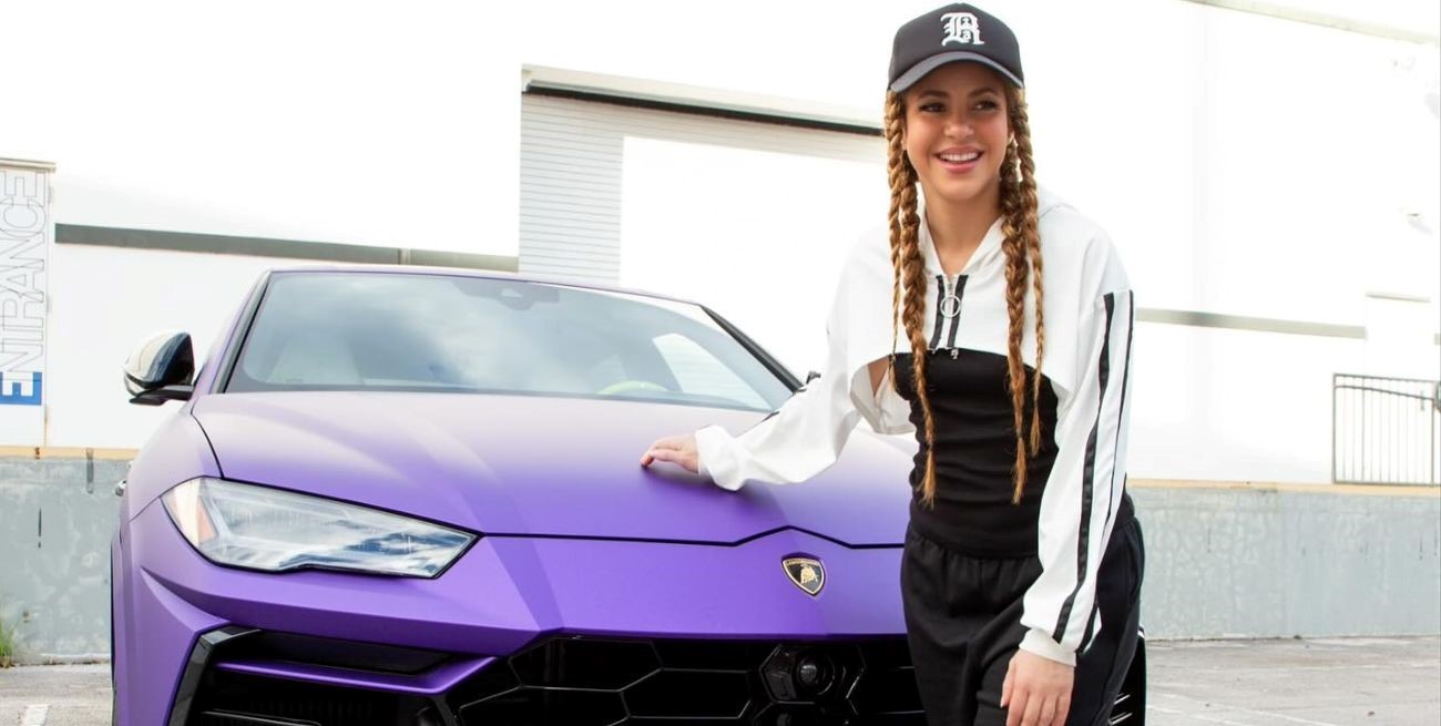 Shakira sorteará un Lamborghini entre sus seguidores