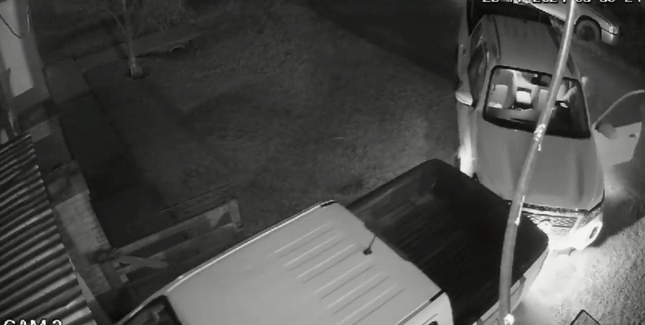 Video: audaz robo de una camioneta en la localidad de San Agustín