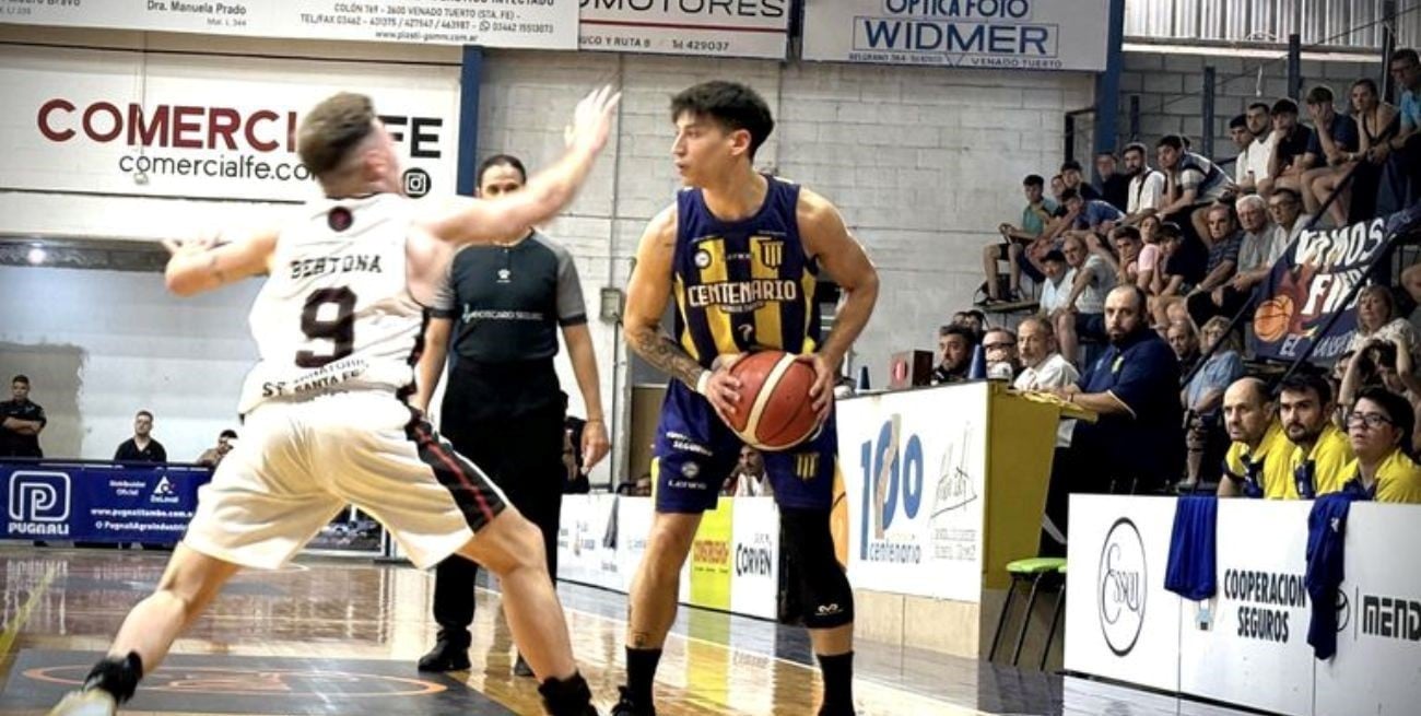 Centenario de Venado Tuerto cerró una perfecta doble fecha de local en la Liga Argentina
