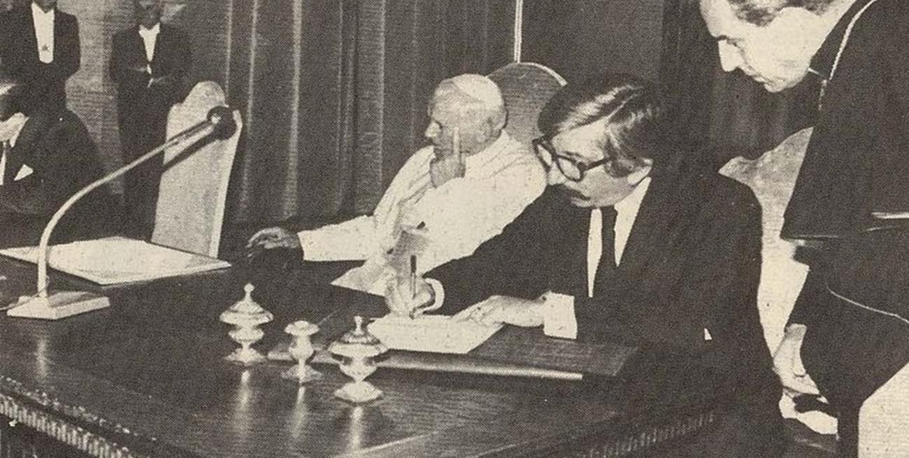 A cuarenta años años del tratado que evitó la guerra entre Argentina y Chile