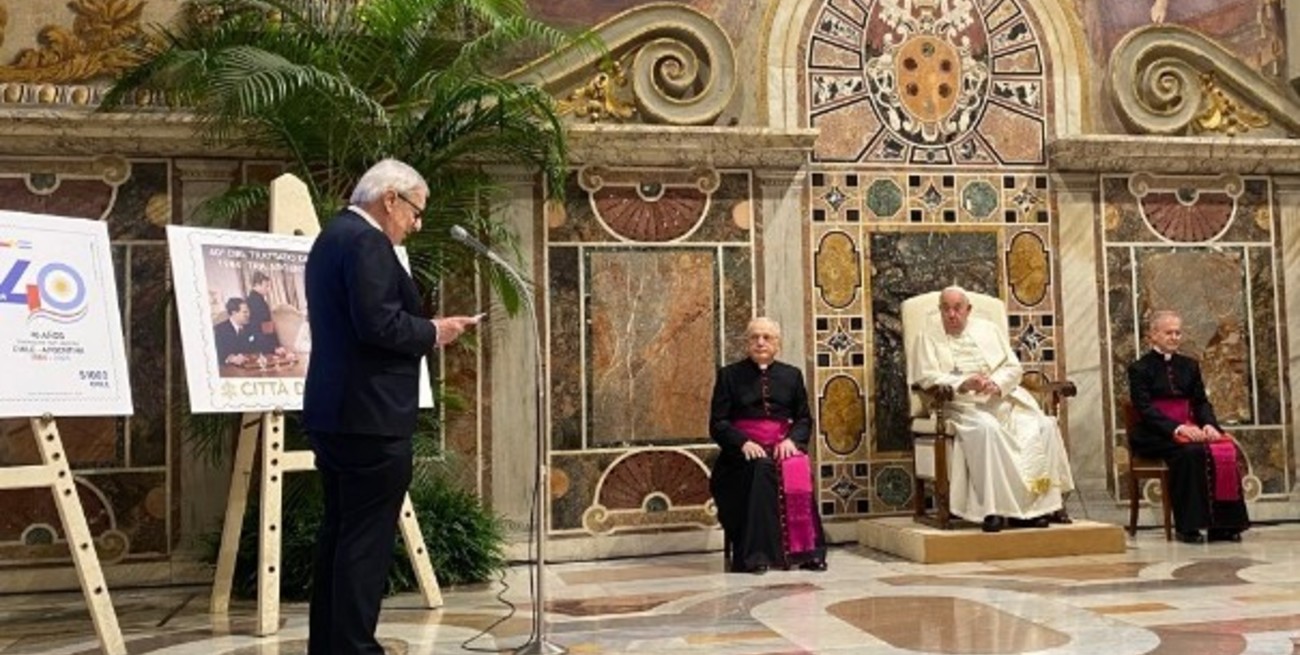 Milei, ausente en la conmemoración de los 40 años del pacto con Chile en el Vaticano